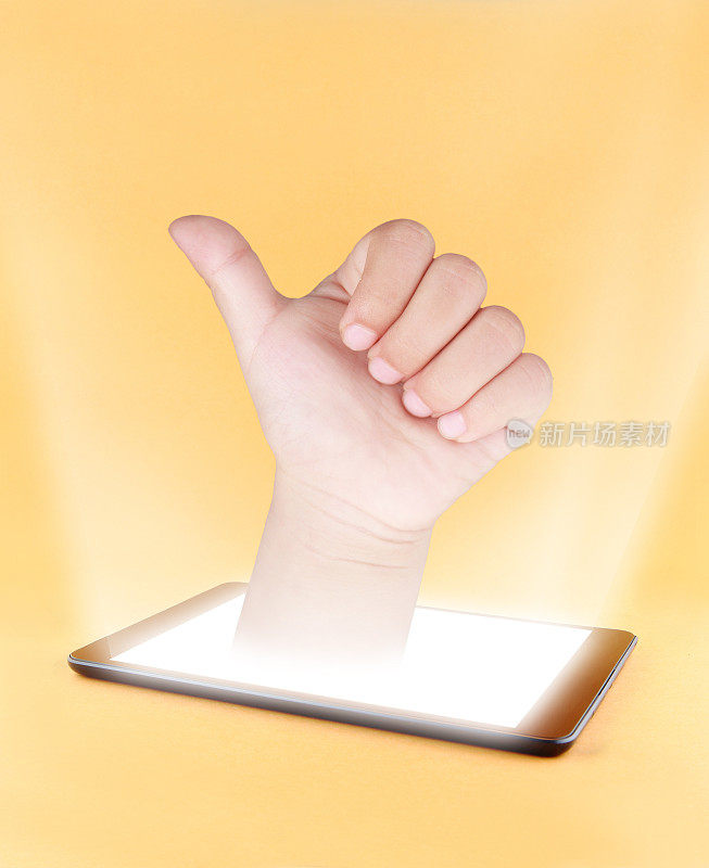数字平板电脑和手