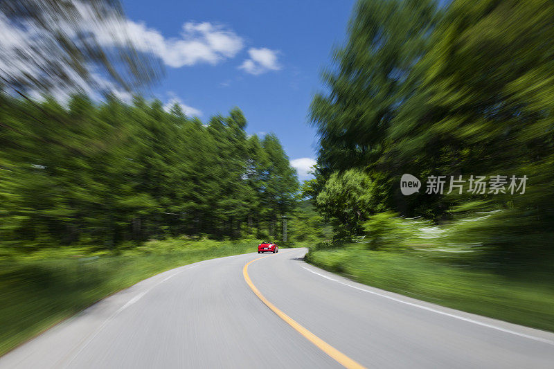 森林道路驾驶