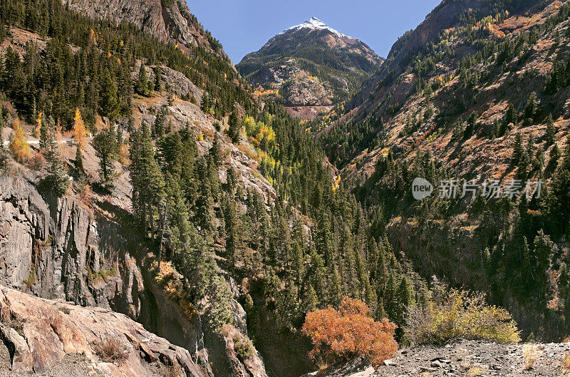 红色的山,Ouray