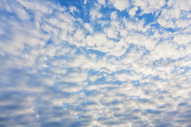 早晨的Cloudscape