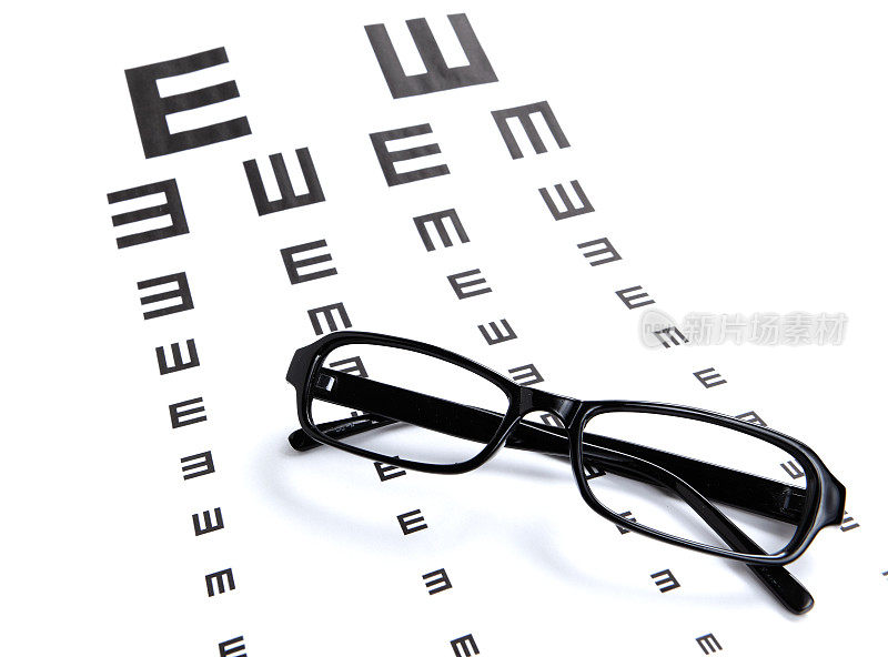 眼镜,视力表