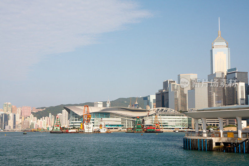 香港维多利亚港码头