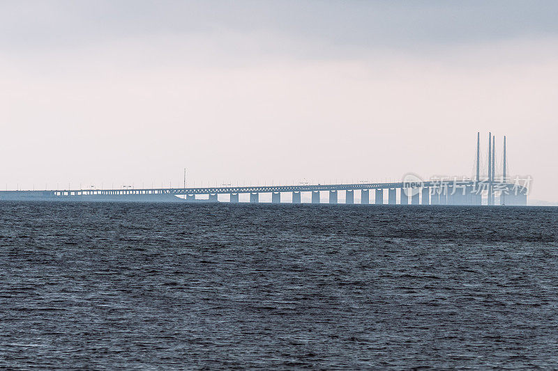 厄勒海峡大桥哥本哈根，丹麦，瑞典