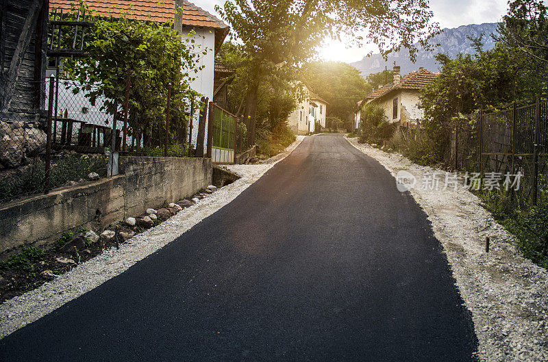 山村道路