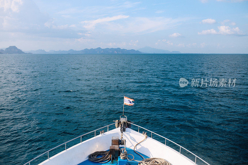 泰国甲米的安达曼海全景