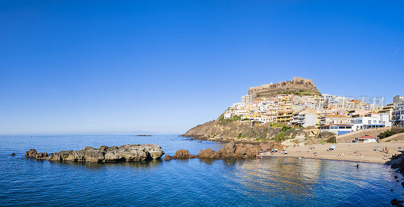 Castelsardo，撒丁岛西北部的历史小镇