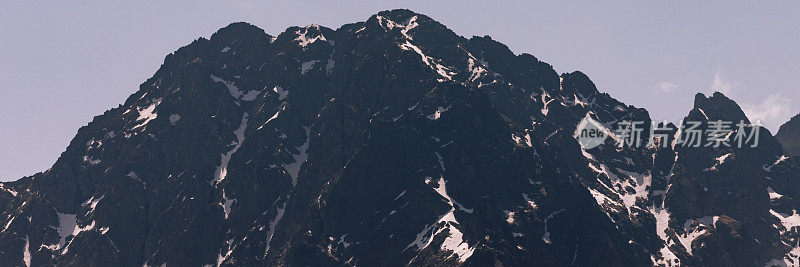 波兰塔特拉山脉扎科帕内的风景摄影