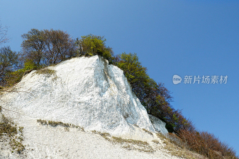 鲁根岛的白垩岩