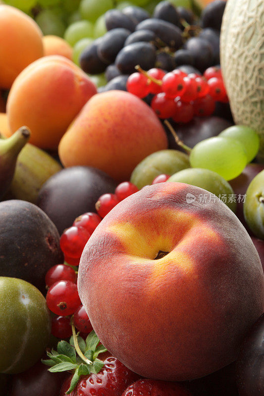 水果蒸馏:夏季水果收集