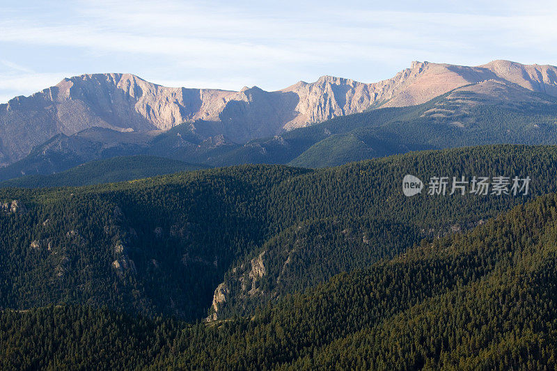 派克峰北面