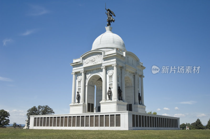 宾夕法尼亚州纪念碑，美国内战纪念碑，葛底斯堡，美国宾夕法尼亚州