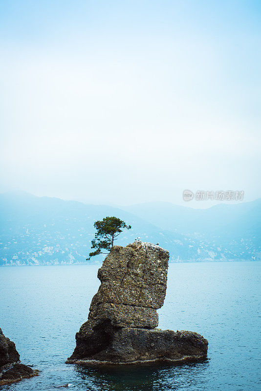 Portofino海岸线,意大利