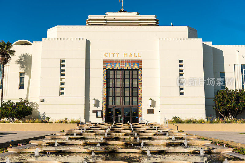 市政厅，圣塔莫尼卡，加利福尼亚州