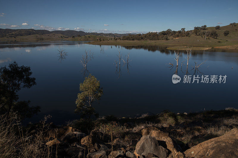 温达米尔湖-澳大利亚新南威尔士州的Mudgee