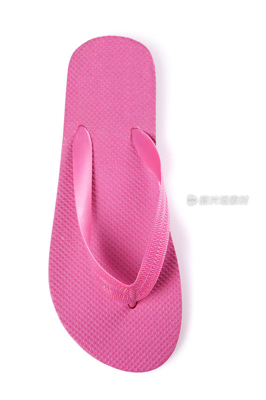 粉红色的拖鞋