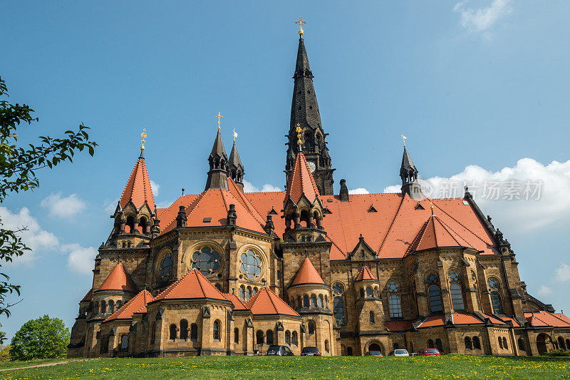 位于德累斯顿的加尼松教堂(Garnisonkirche)看起来像一座中世纪童话般的城堡