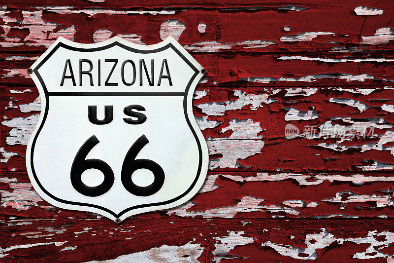 美国亚利桑那州66号标志