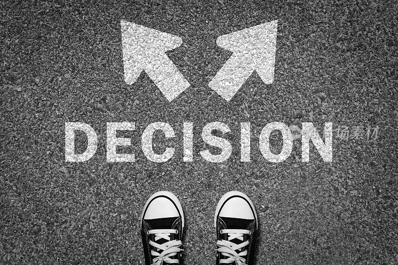 决策选择开始不确定性困境