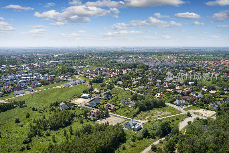 波兰Szczecin的住宅区