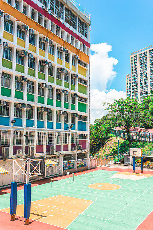 香港的学校大楼