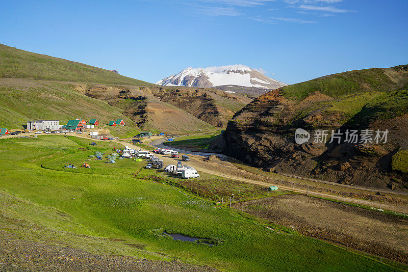 冰岛克林加弗约尔高地露营