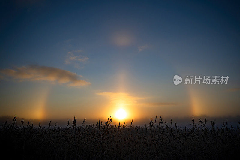 太阳周围的光环是一种大气现象