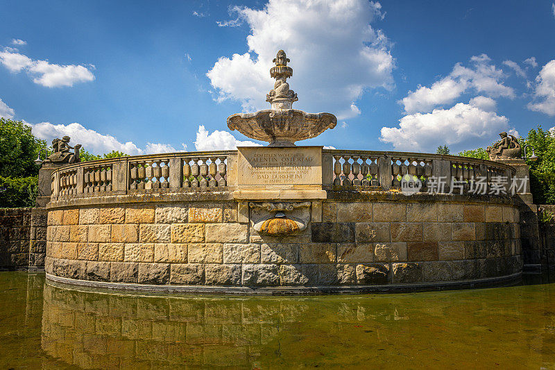 德国巴德Dürkheim的喷泉