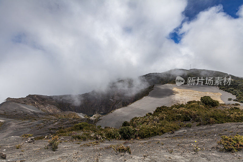 哥斯达黎加的伊拉苏火山