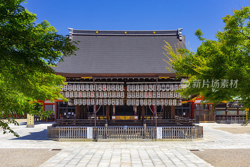 日本，京都市，京都市，京都市，安坂神社的舞厅
