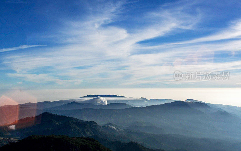 塞默如山全景图