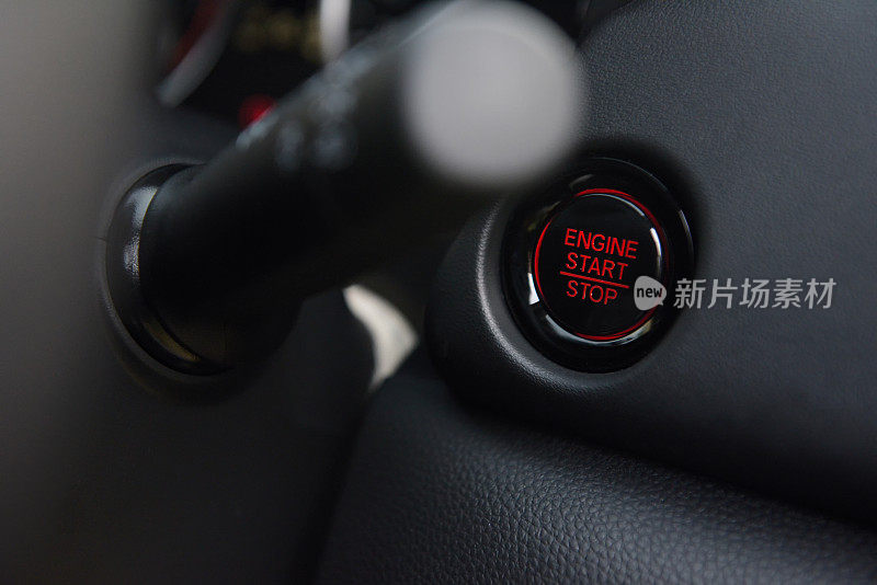 发动机启停红灯是一种新技术轿车发动机启停按钮