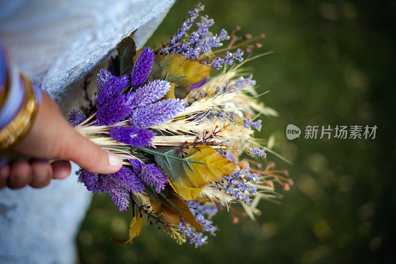 成熟的成人夫妇的婚礼