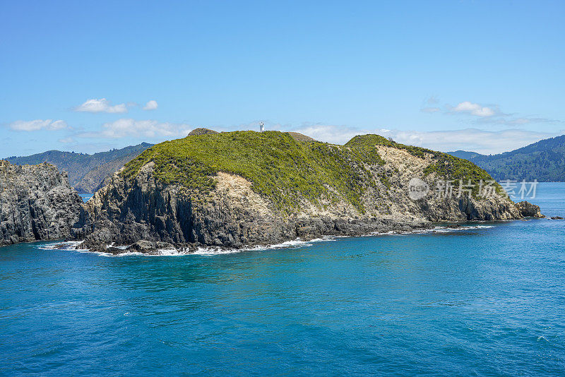 惠灵顿-皮克顿(岛民库克海峡渡轮)，惠灵顿，新西兰。