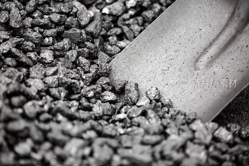 煤矿物黑色立方石背景