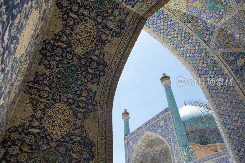 伊朗伊斯法罕的清真寺。