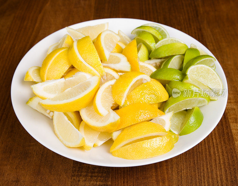 柠檬和酸橙