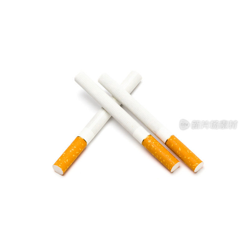 三支白色的香烟