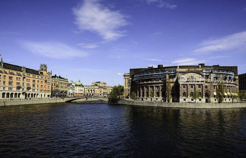 瑞典议会大厦，斯德哥尔摩