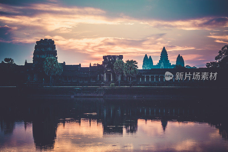 吴哥窟日出寺，暹粒，柬埔寨