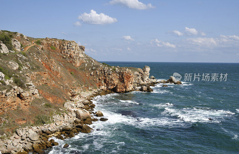 保加利亚黑海卡门布莱格海岸