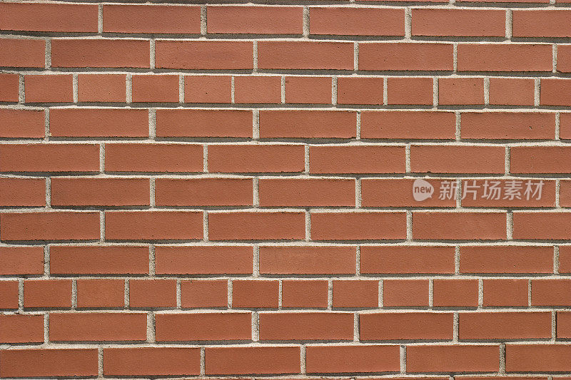 砖墙的特写。