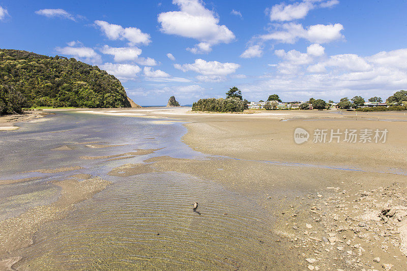 风景Orewa海滩