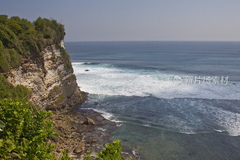 巴厘岛的海景