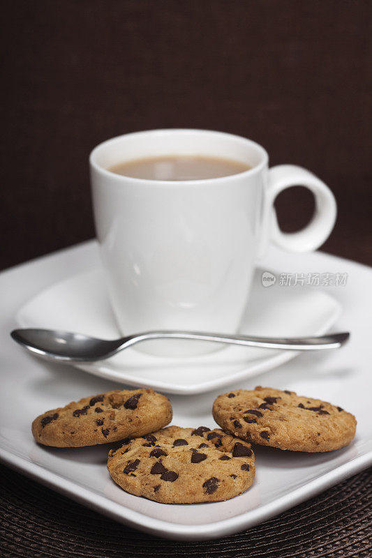 一杯茶和饼干