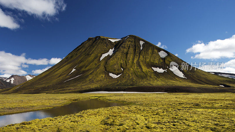 冰岛的死火山