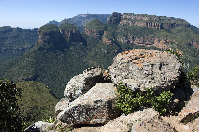 南非，普马兰加，夏季风景，布莱德河峡谷