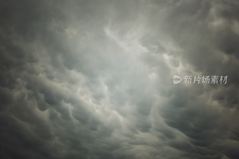 冬季天气-天上的天空-风暴天空云图