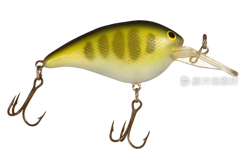 绿色粗短crankbait