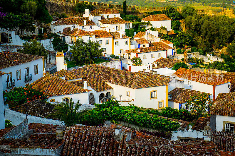 葡萄牙的中世纪小镇奥比多斯