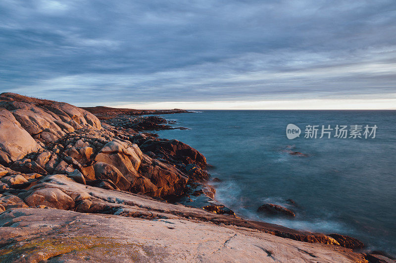 沿海日落